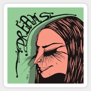 Dreams Peach Mint 2 - Sticker